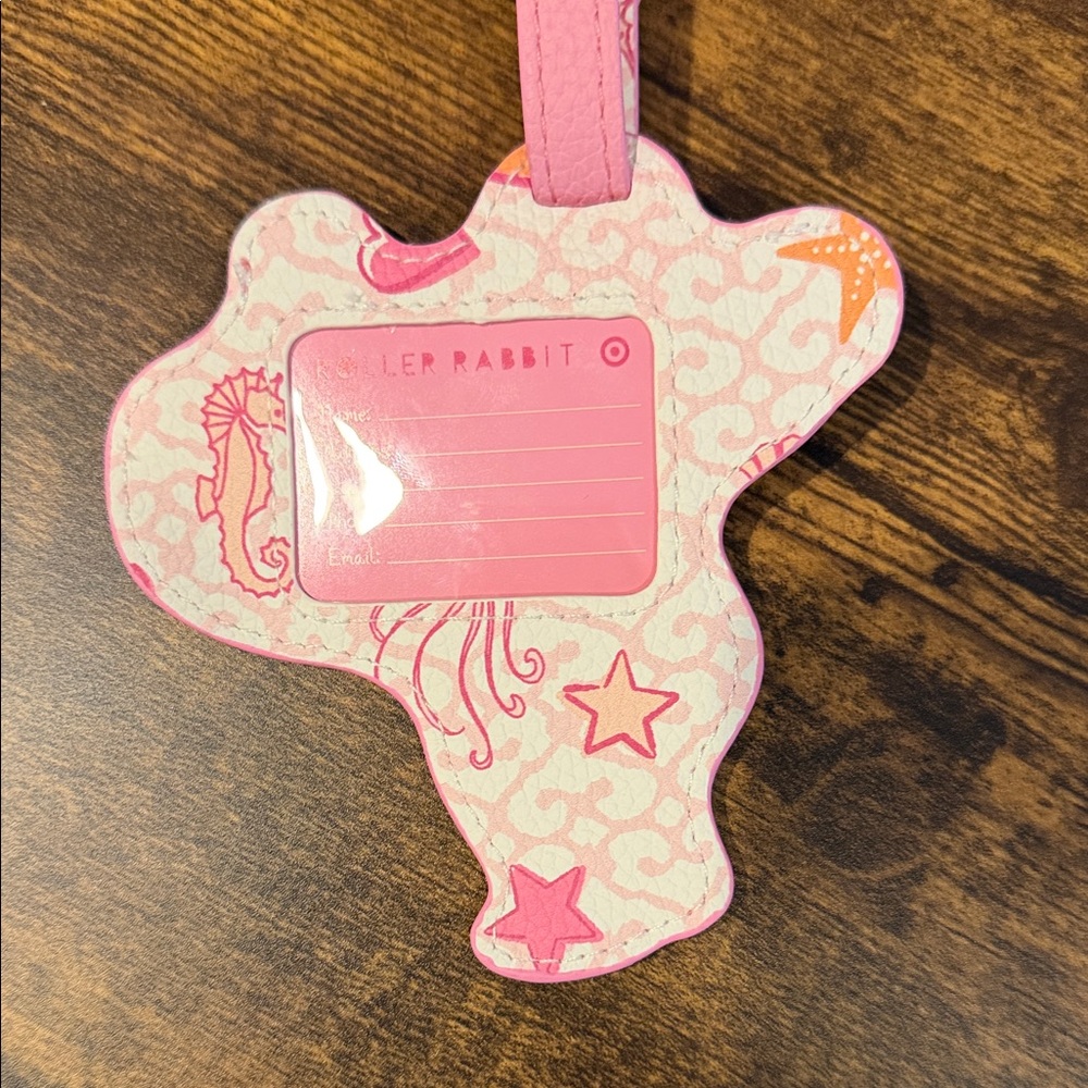 Roller Rabbit Target Sea Monkey Luggage Tag - Picture 3 of 3